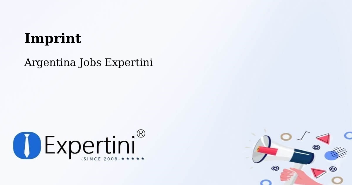 Imprint – Río Colorado - Argentina Jobs Expertini